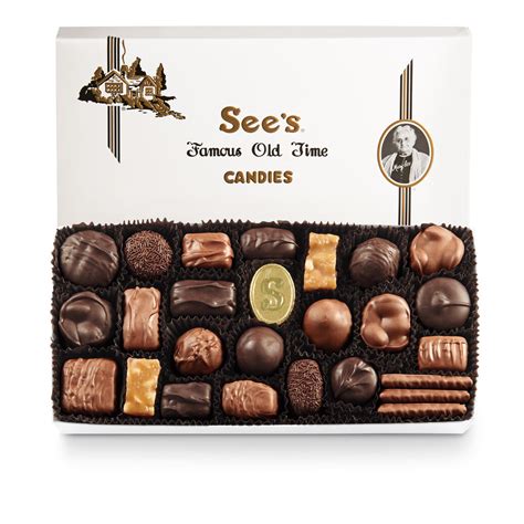 Sees candies - See's Candies Chocolate Shops Utah. See's Candies Utah chocolate shops are founded upon Mary See's basic principle of Quality without Compromise. To this day, we stand by this motto. Our chocolates and candies are made in our own factories located in both Los Angeles and South San Francisco. From those chocolate …